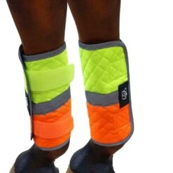 Charlotte Dujardin Multi-Coloured Horse Boots Yellow/Orange 9 Charlotte Dujardin Multi-Coloured Horse Boots Yellow/Orange -Horse Riding Equipment Store go 527742 z