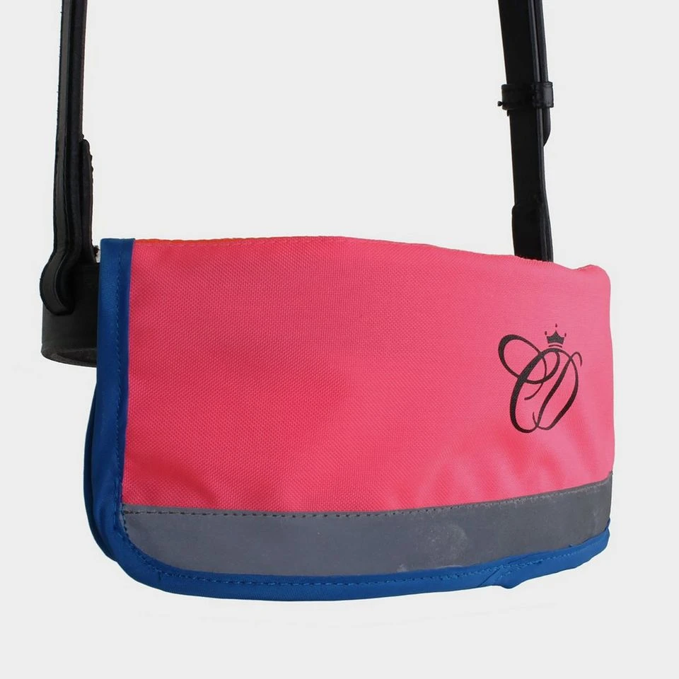 Charlotte Dujardin Multi-Coloured Nose Band Pink/Orange 5 Charlotte Dujardin Multi-Coloured Nose Band Pink/Orange - Image 3