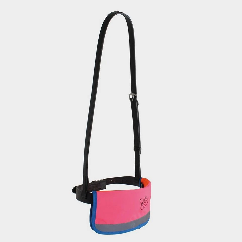 Charlotte Dujardin Multi-Coloured Nose Band Pink/Orange 6 Charlotte Dujardin Multi-Coloured Nose Band Pink/Orange - Image 4