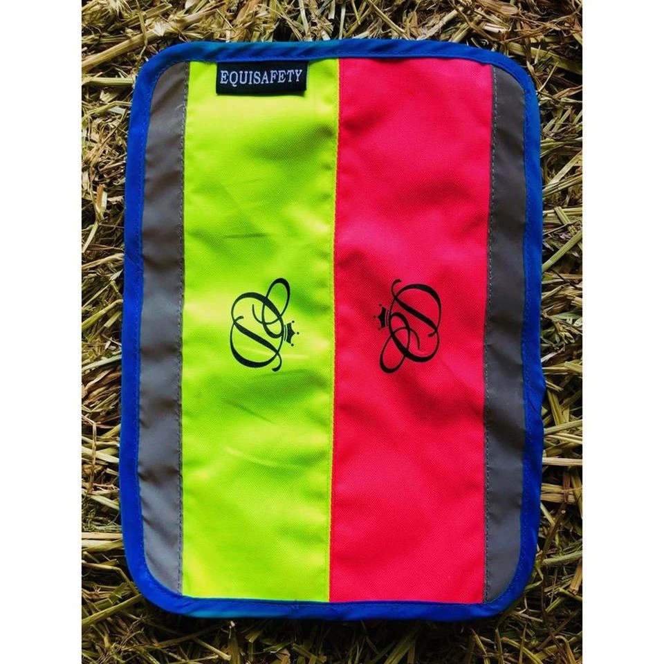 Charlotte Dujardin Multi-Coloured Nose Band Pink/Yellow 10 Charlotte Dujardin Multi-Coloured Nose Band Pink/Yellow - Image 8