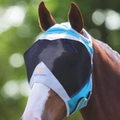 Fine Mesh Fly Mask With Ear Holes 5 Fine Mesh Fly Mask With Ear Holes -Horse Riding Equipment Store go 575340 z