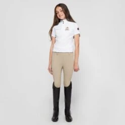 Childs Team Short Sleeve Base Layer White 13 Childs Team Short Sleeve Base Layer White -Horse Riding Equipment Store go 575341 c
