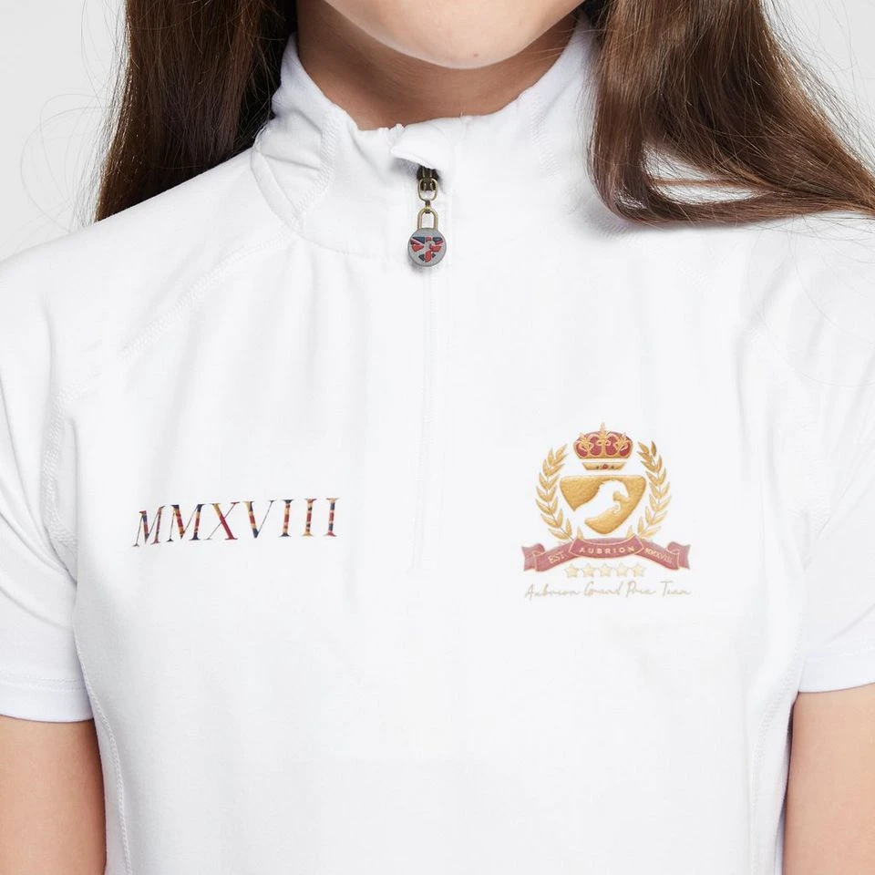 Childs Team Short Sleeve Base Layer White 8 Childs Team Short Sleeve Base Layer White - Image 6