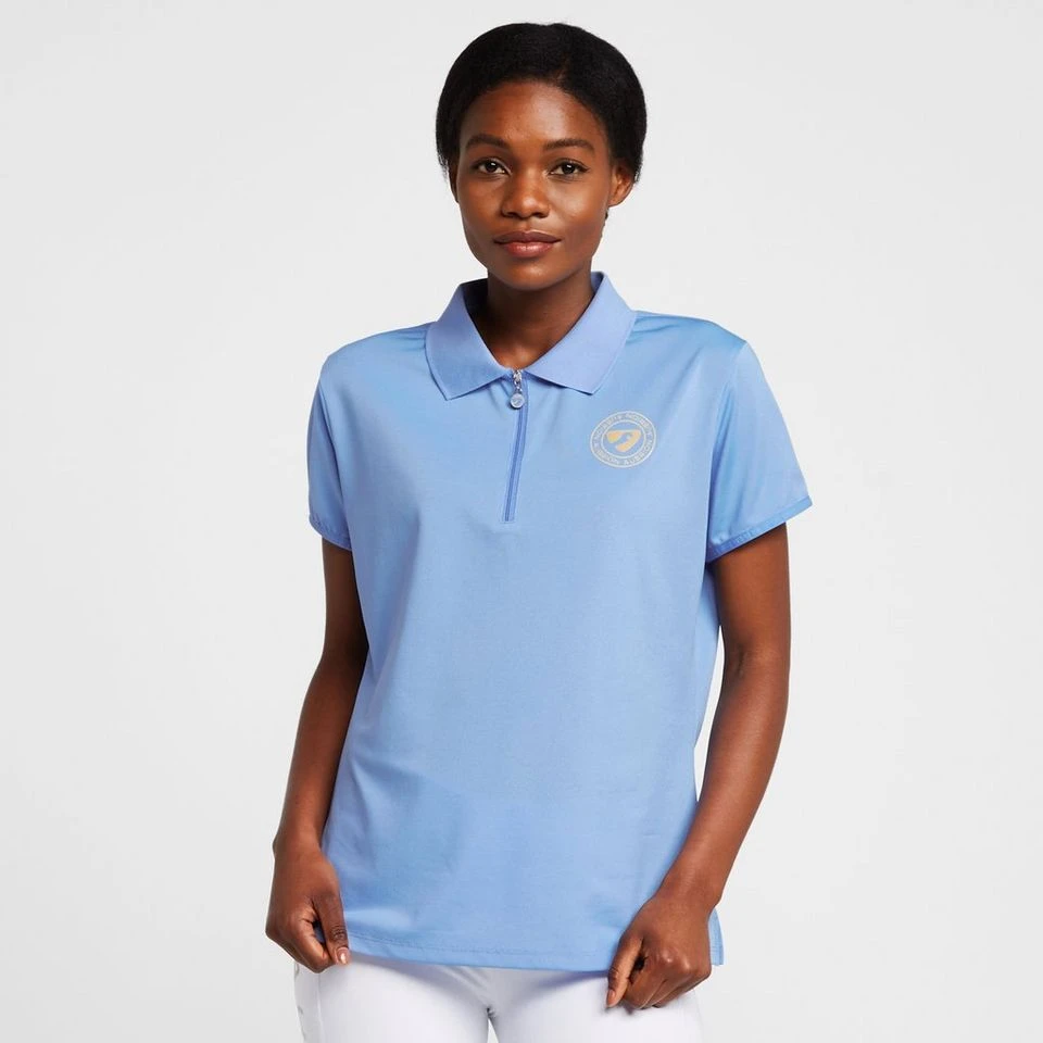 Womens Parson Tech Polo Shirt Sky Blue 3 Womens Parson Tech Polo Shirt Sky Blue