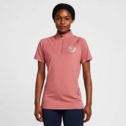 Womens Highgate Short Sleeved Base Layer Dusky Pink
