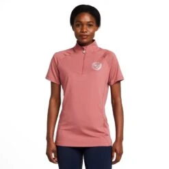 Womens Highgate Short Sleeved Base Layer Dusky Pink 17 Womens Highgate Short Sleeved Base Layer Dusky Pink -Horse Riding Equipment Store go 575378 z