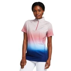 Womens Highgate Short Sleeved Base Layer Ombre 17 Womens Highgate Short Sleeved Base Layer Ombre -Horse Riding Equipment Store go 575379 z