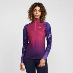 Womens Hyde Park Cross Country Shirt Amethyst