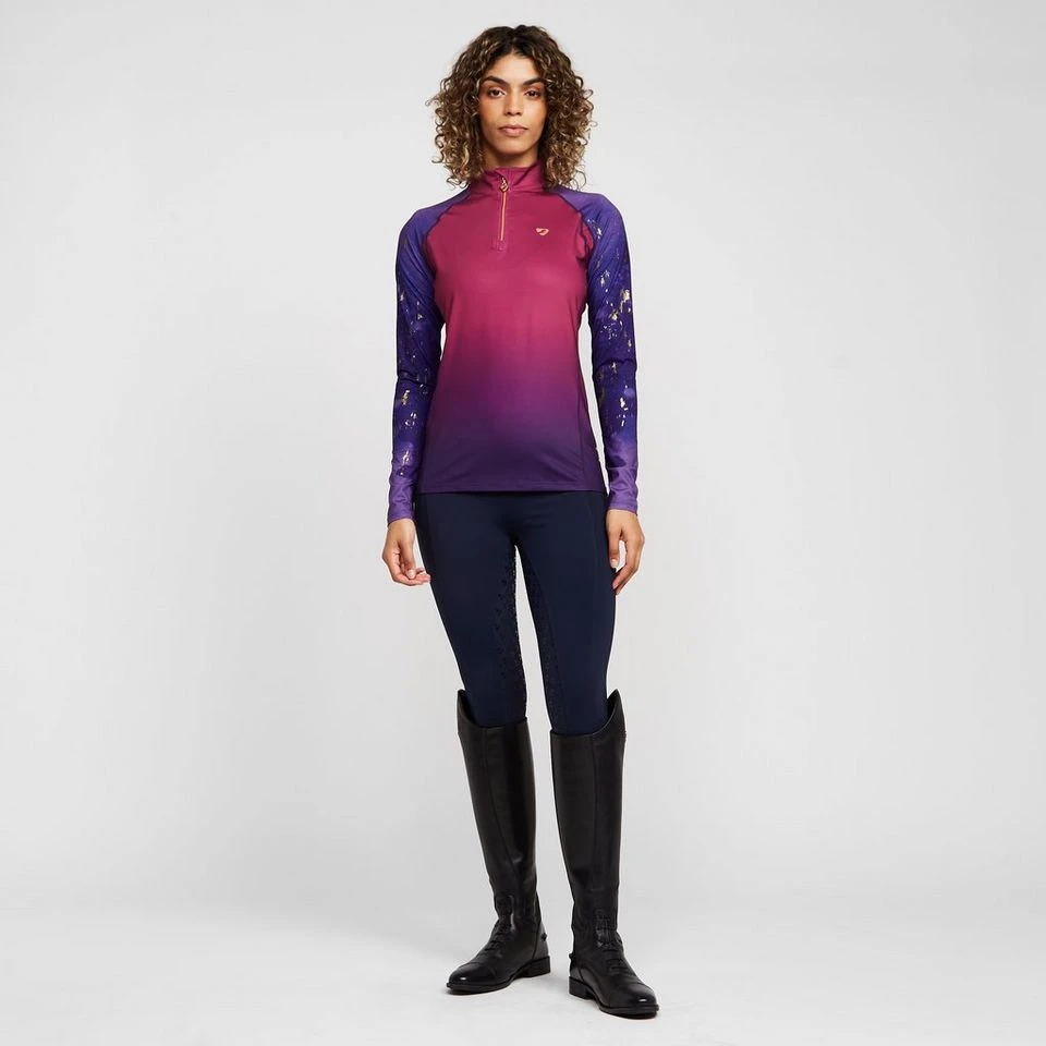 Womens Hyde Park Cross Country Shirt Amethyst 5 Womens Hyde Park Cross Country Shirt Amethyst - Image 3