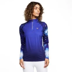 Womens Hyde Park Cross Country Shirt Midnight 19 Womens Hyde Park Cross Country Shirt Midnight -Horse Riding Equipment Store go 575382 z