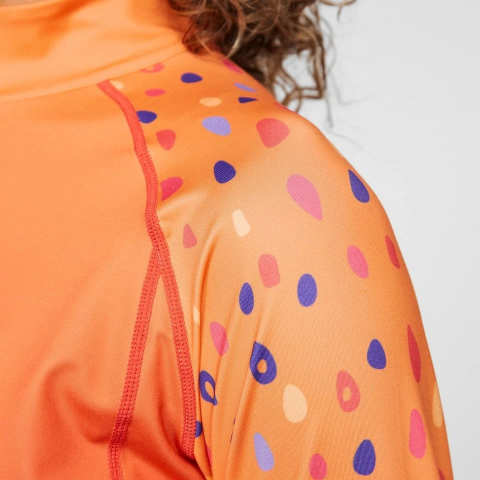 Womens Hyde Park Cross Country Shirt Orange Spot 8 Womens Hyde Park Cross Country Shirt Orange Spot - Image 6