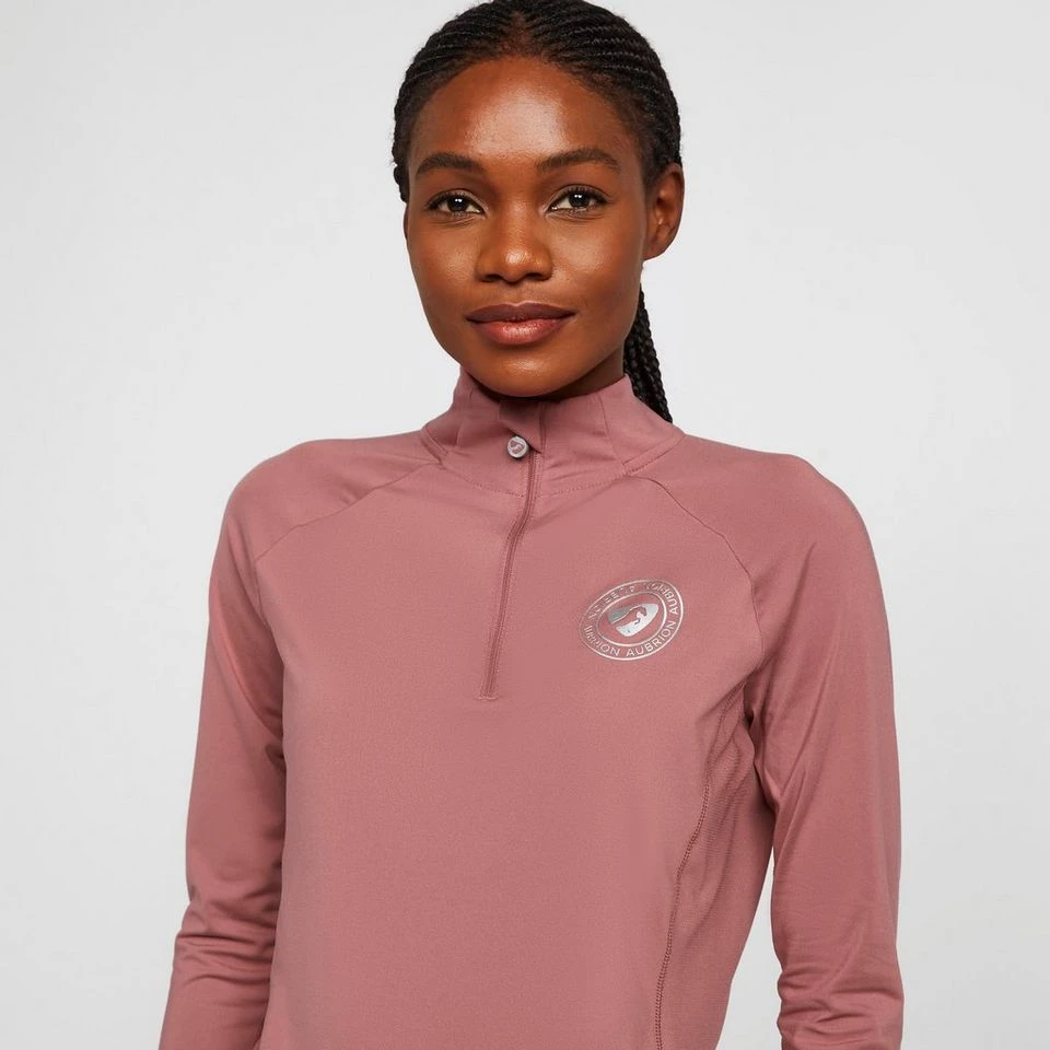 Womens Newbury Long Sleeve Base Layer Dusky Pink 6 Womens Newbury Long Sleeve Base Layer Dusky Pink - Image 4