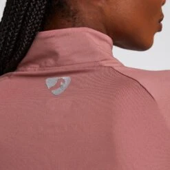Womens Newbury Long Sleeve Base Layer Dusky Pink 15 Womens Newbury Long Sleeve Base Layer Dusky Pink -Horse Riding Equipment Store go 575385 e