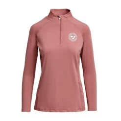 Womens Newbury Long Sleeve Base Layer Dusky Pink 18 Womens Newbury Long Sleeve Base Layer Dusky Pink -Horse Riding Equipment Store go 575385 u