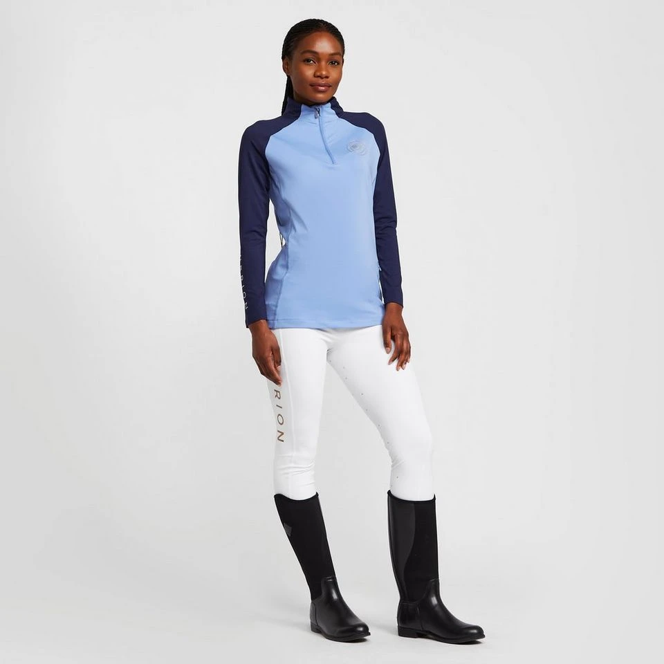 Womens Newbury Long Sleeve Base Layer Sky Blue 5 Womens Newbury Long Sleeve Base Layer Sky Blue - Image 3