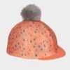 Hyde Park Hat Cover Orange Spot -Horse Riding Equipment Store go 575397 a