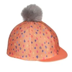 Hyde Park Hat Cover Orange Spot 5 Hyde Park Hat Cover Orange Spot -Horse Riding Equipment Store go 575397 z