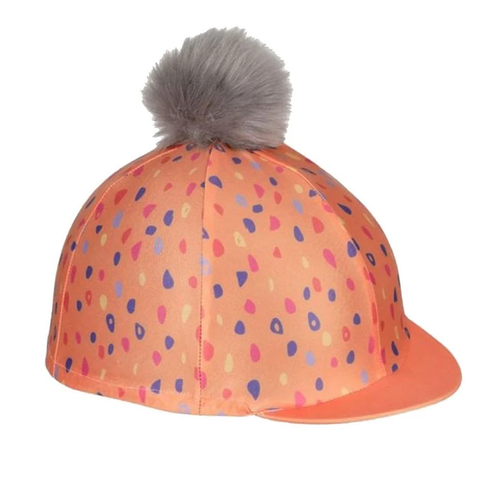Hyde Park Hat Cover Orange Spot 4 Hyde Park Hat Cover Orange Spot - Image 2
