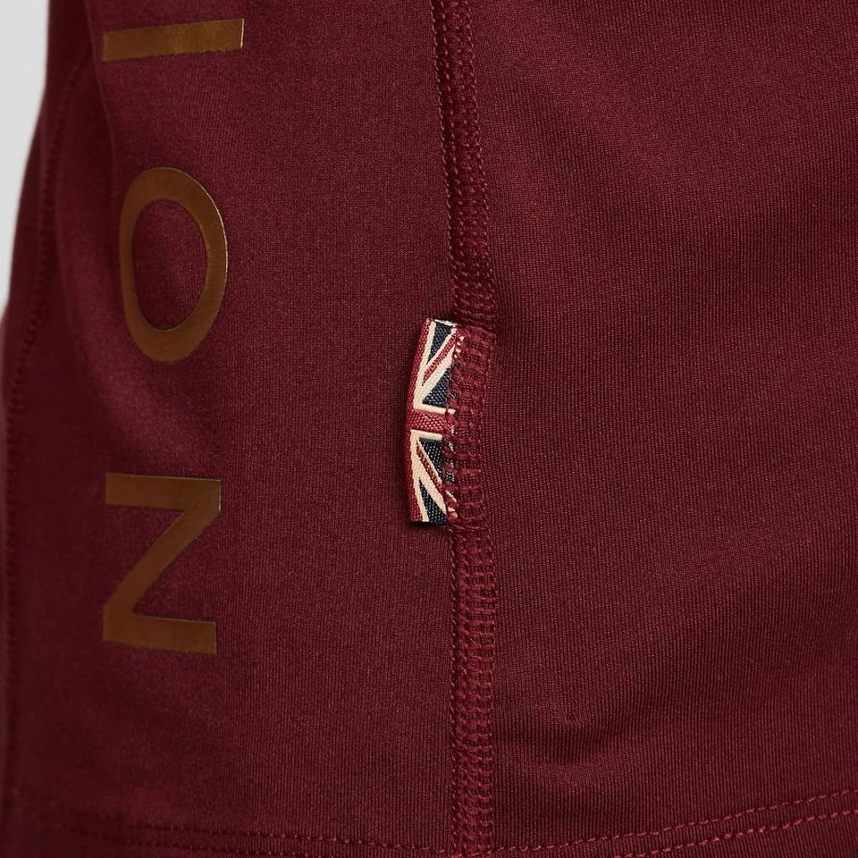 Womens Team Sleeveless Base Layer Burgundy 7 Womens Team Sleeveless Base Layer Burgundy - Image 5