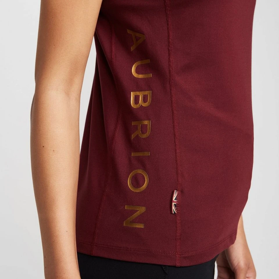 Womens Team Sleeveless Base Layer Burgundy 8 Womens Team Sleeveless Base Layer Burgundy - Image 6