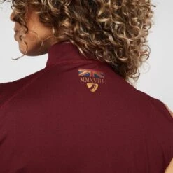 Womens Team Sleeveless Base Layer Burgundy 17 Womens Team Sleeveless Base Layer Burgundy -Horse Riding Equipment Store go 575399 g