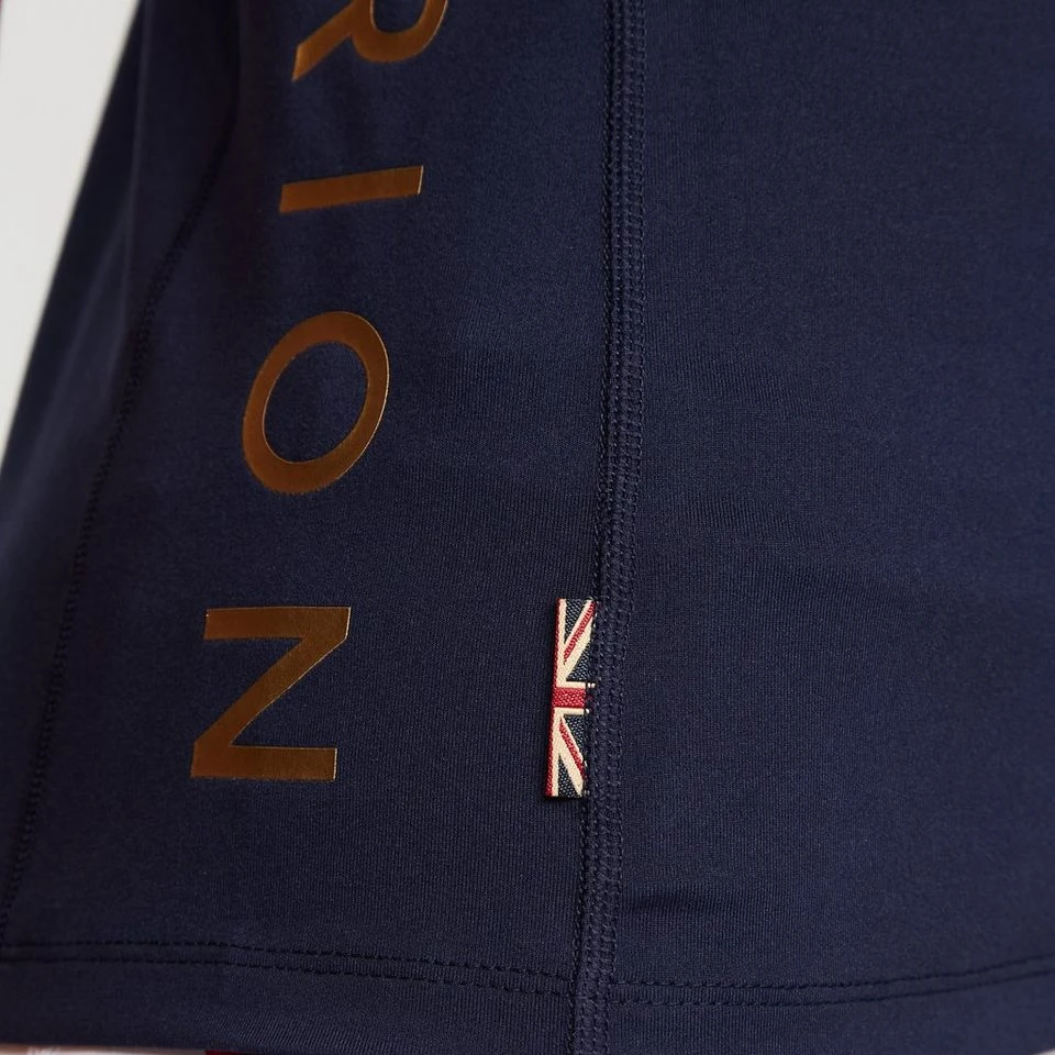 Womens Team Sleeveless Base Layer Navy 9 Womens Team Sleeveless Base Layer Navy - Image 7