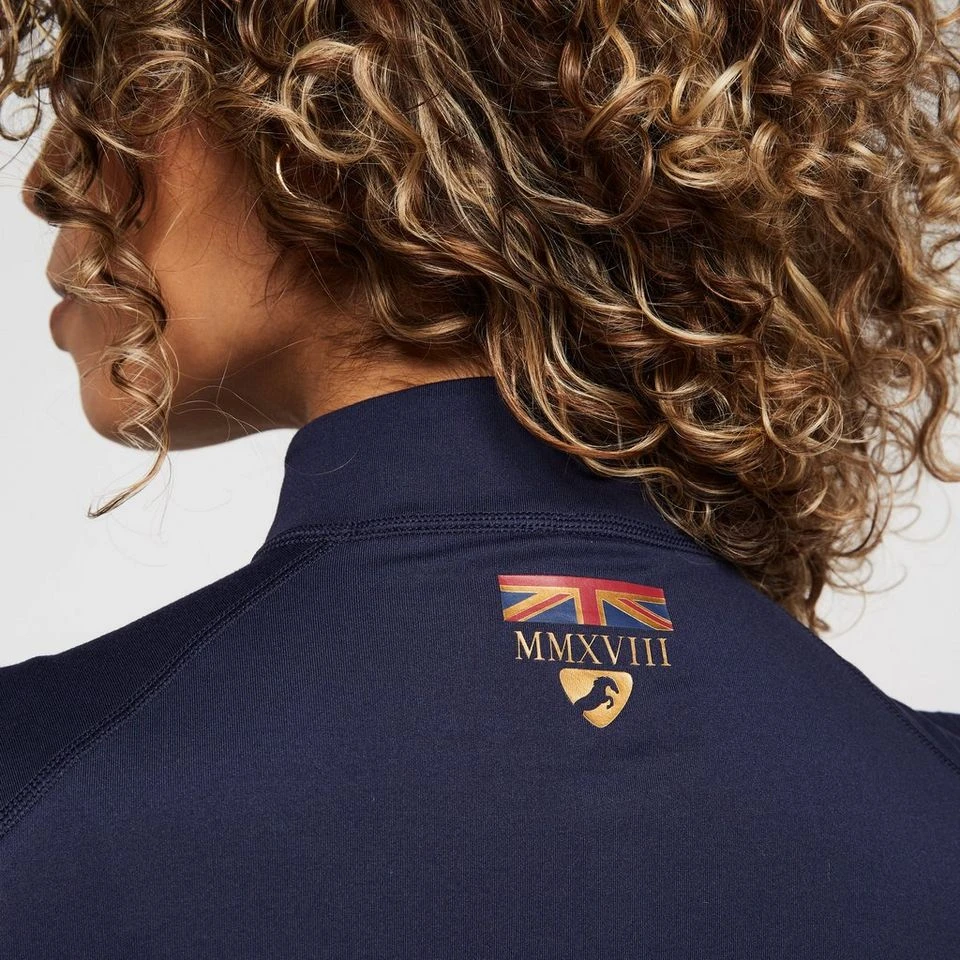 Womens Team Sleeveless Base Layer Navy 11 Womens Team Sleeveless Base Layer Navy - Image 9