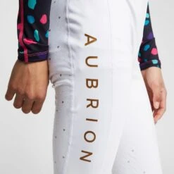 Kids’ Team Riding Tights -Horse Riding Equipment Store go 575436 e