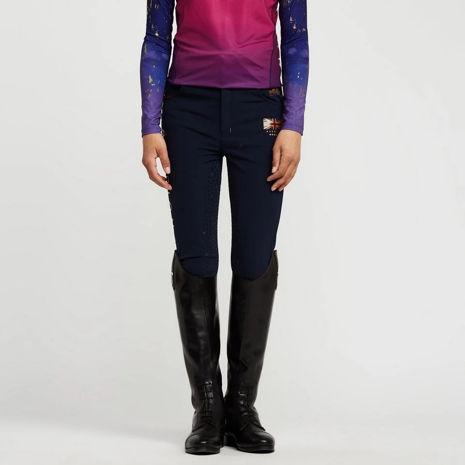 Childs Team Breeches Navy 3 Childs Team Breeches Navy