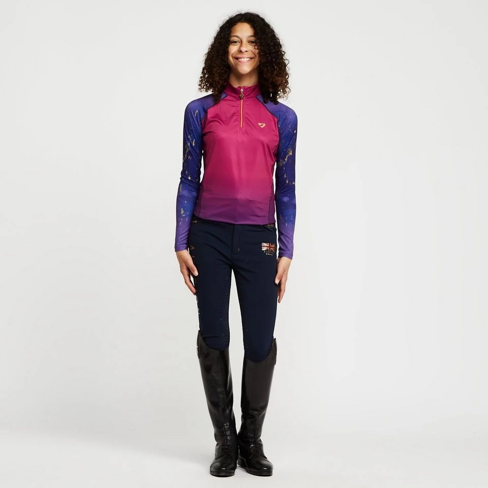 Childs Team Breeches Navy 5 Childs Team Breeches Navy - Image 3