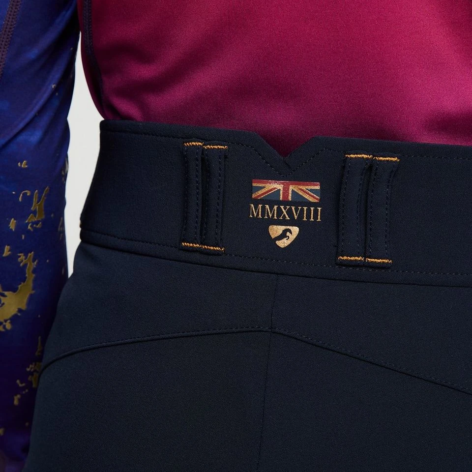 Childs Team Breeches Navy 11 Childs Team Breeches Navy - Image 9