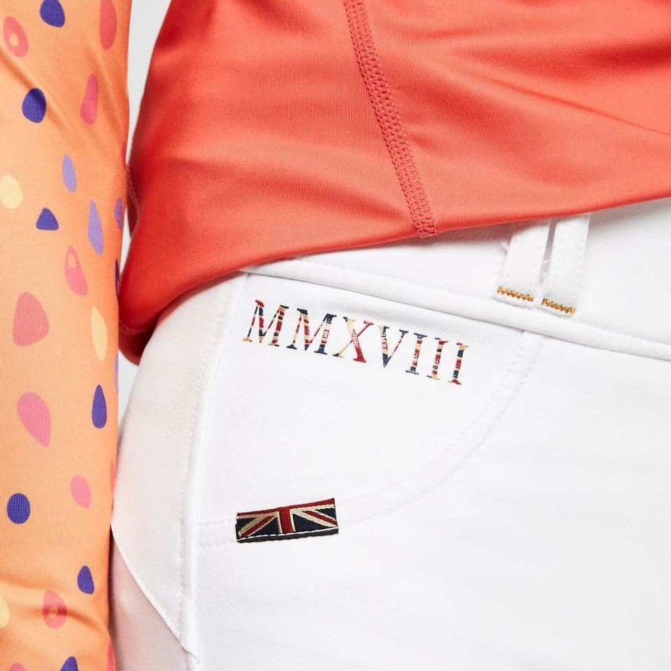 Childs Team Breeches White 9 Childs Team Breeches White - Image 7