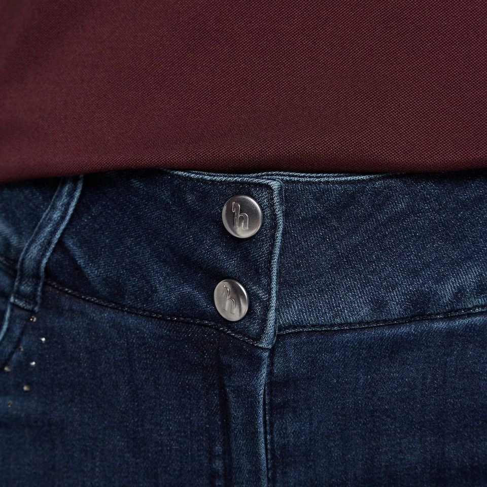 Women’s Kaia Denim Silicone Full Seat Breeches 8 Women’s Kaia Denim Silicone Full Seat Breeches - Image 6