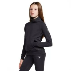 Kids' Organic Emmie Cotton Sweatshirt 15 Kids' Organic Emmie Cotton Sweatshirt -Horse Riding Equipment Store go 576970 z