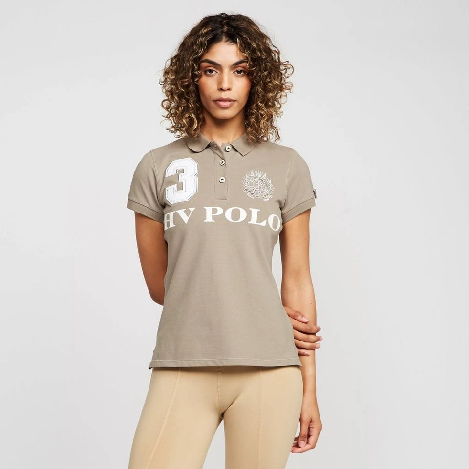 Ladies Favouritas EQ Polo Shirt Oil Green 3 Ladies Favouritas EQ Polo Shirt Oil Green