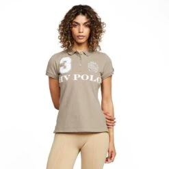 Ladies Favouritas EQ Polo Shirt Oil Green 19 Ladies Favouritas EQ Polo Shirt Oil Green -Horse Riding Equipment Store go 577060 z