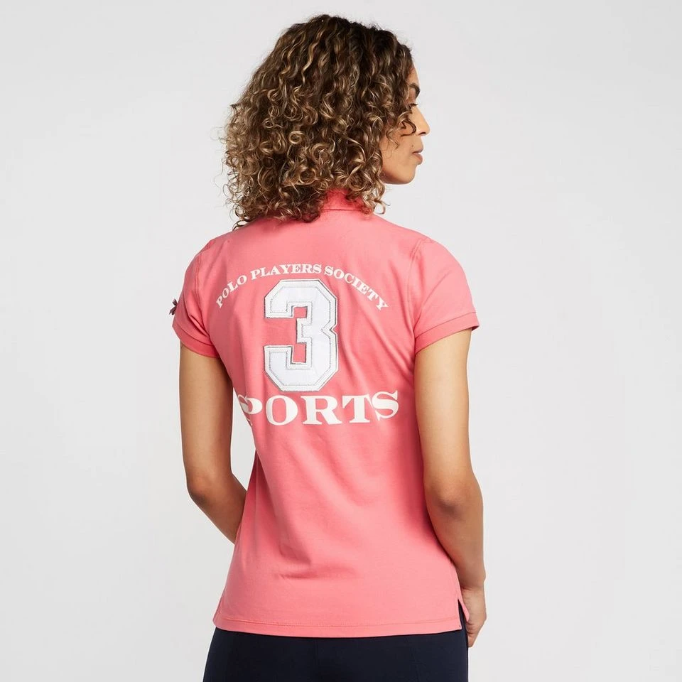 Ladies Favouritas EQ Polo Shirt Violet Tulip 4 Ladies Favouritas EQ Polo Shirt Violet Tulip - Image 2