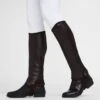 Saxon Adults Equileather Half Chaps Brown 2 Saxon Adults Equileather Half Chaps Brown -Horse Riding Equipment Store go 579748 a