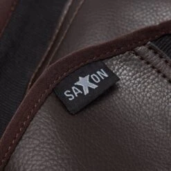 Saxon Adults Equileather Half Chaps Brown -Horse Riding Equipment Store go 579748 d