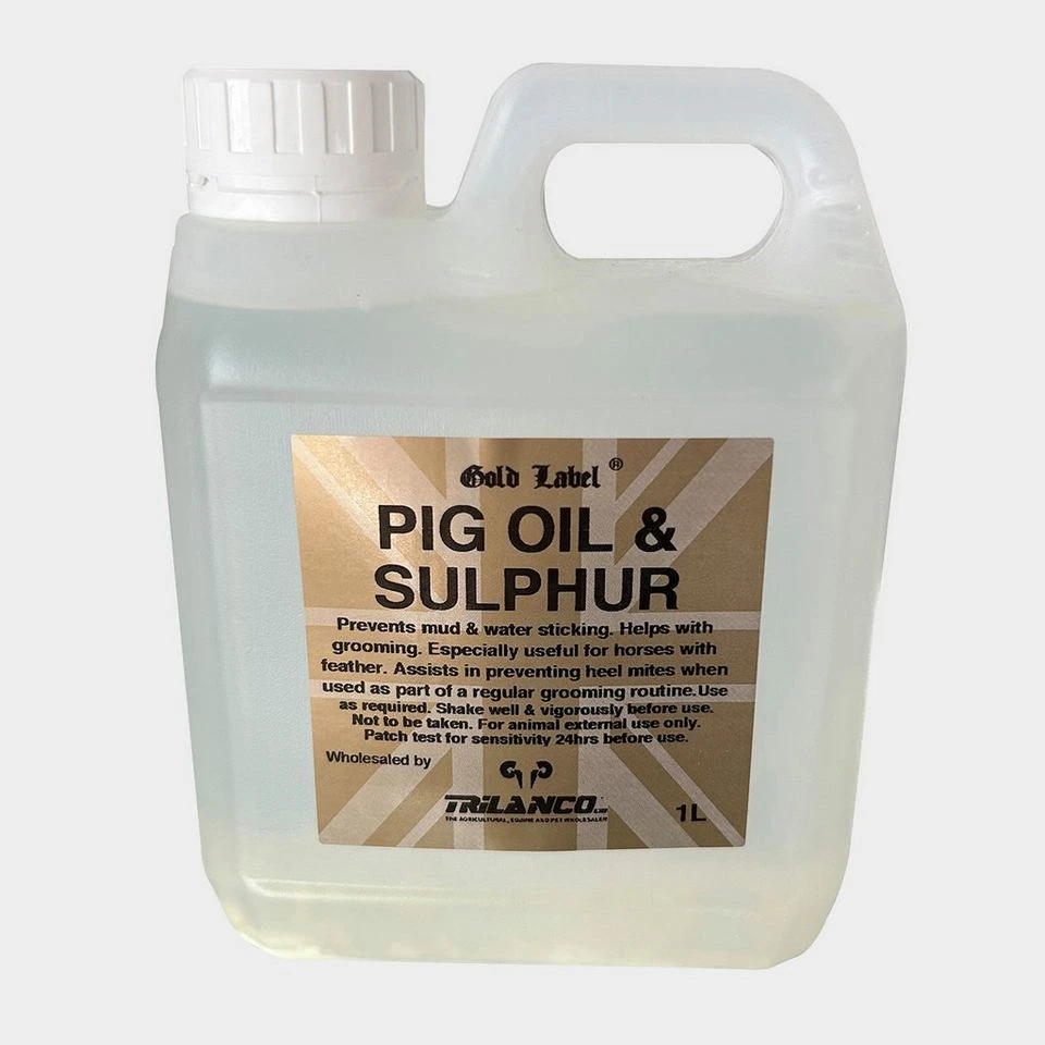 Pig Oil & Sulphur 1L 3 Pig Oil & Sulphur 1L