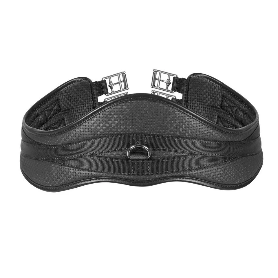 Anti-Chafe Anatomic Elasticated GP Girth In Black 4 Anti-Chafe Anatomic Elasticated GP Girth In Black - Image 2