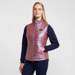 Violet Pearl Gilet Violet Rose