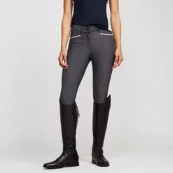 Womens El Capone Full Grip Breeches Denim