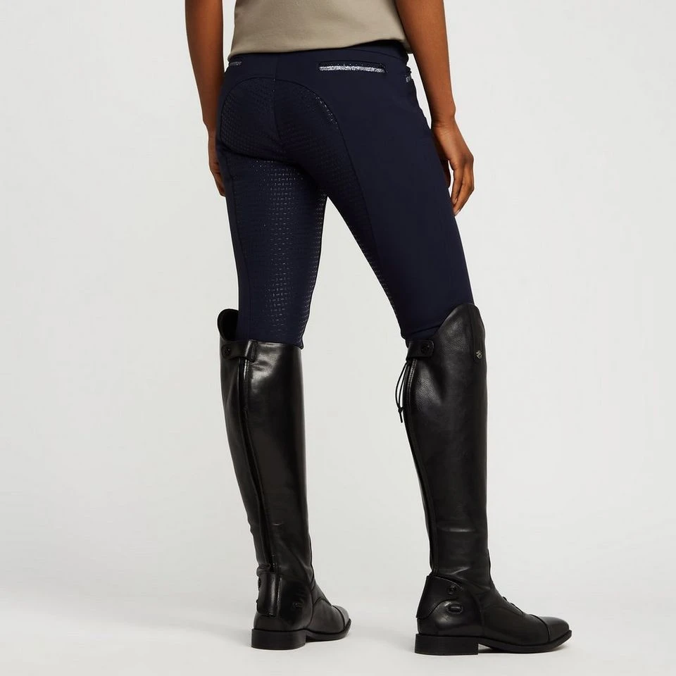 Womens El Capone Full Grip Breeches Navy 4 Womens El Capone Full Grip Breeches Navy - Image 2