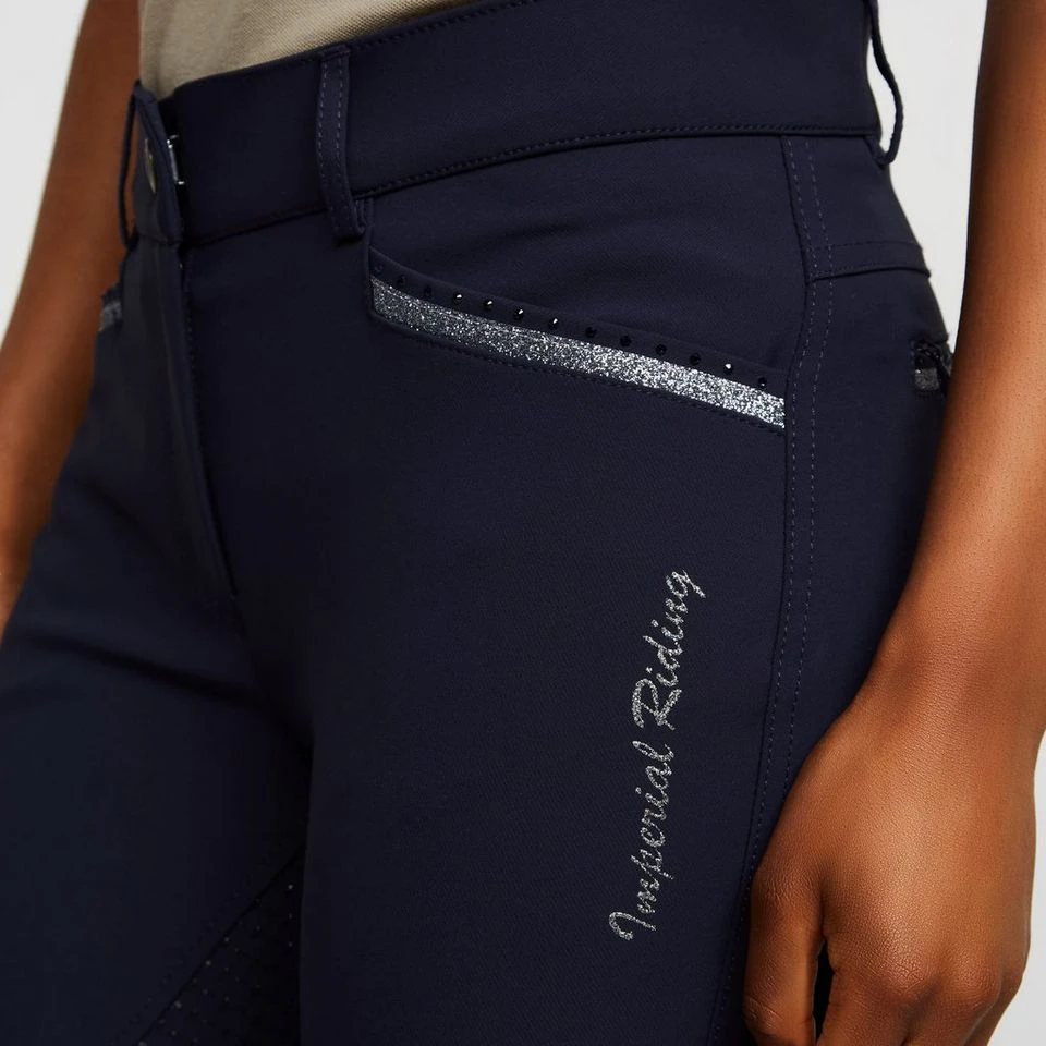 Womens El Capone Full Grip Breeches Navy 6 Womens El Capone Full Grip Breeches Navy - Image 4