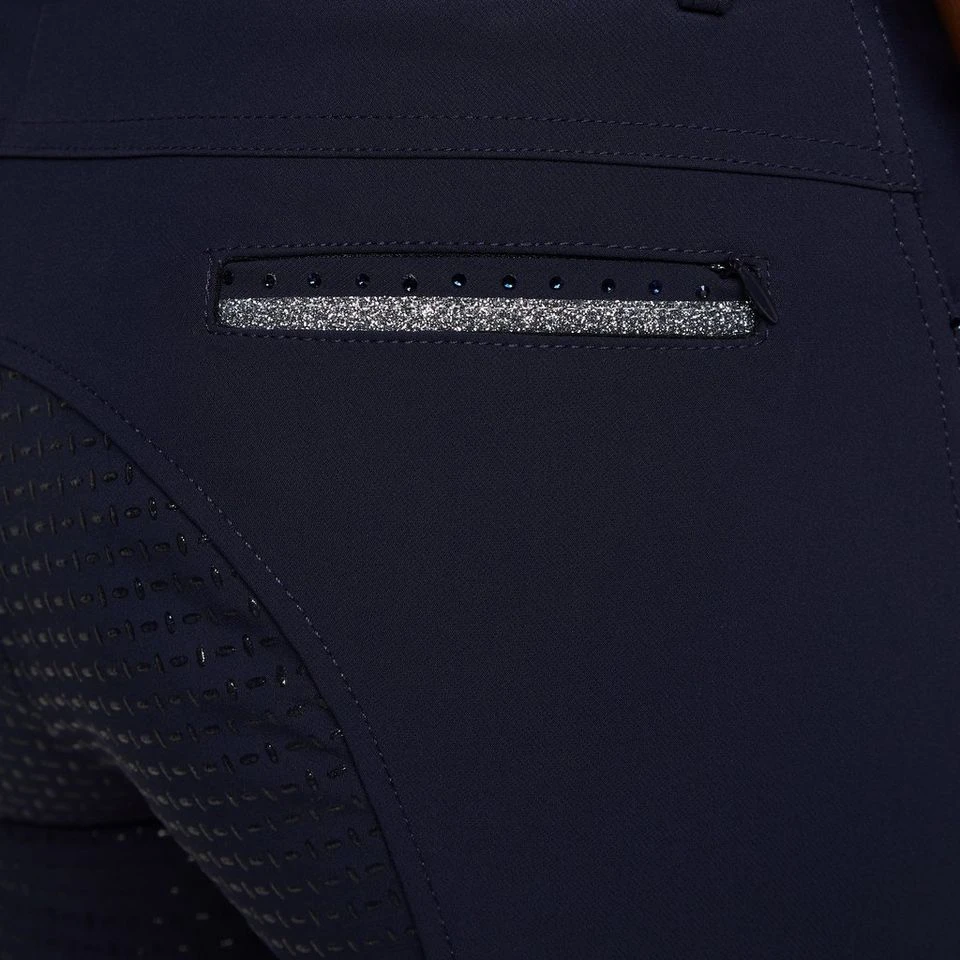 Womens El Capone Full Grip Breeches Navy 8 Womens El Capone Full Grip Breeches Navy - Image 6