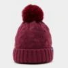 Chunky Knit Bobble Hat In Wine 2 Chunky Knit Bobble Hat In Wine -Horse Riding Equipment Store go 609986 a