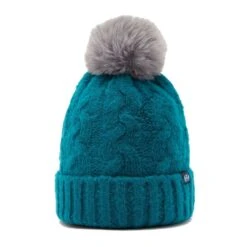 Chunky Knit Bobble Hat In Ocean Blue 9 Chunky Knit Bobble Hat In Ocean Blue -Horse Riding Equipment Store go 609987 z