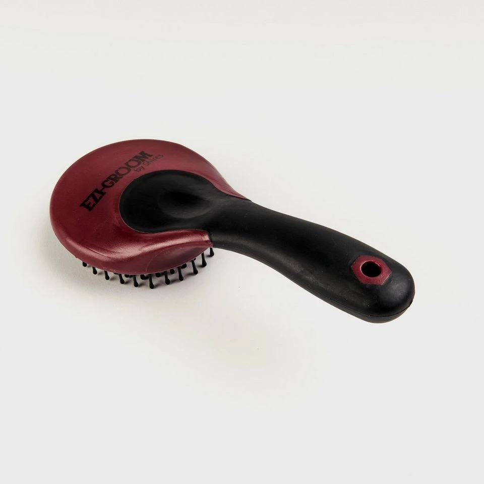 Mane & Tail Brush Burgundy 3 Mane & Tail Brush Burgundy