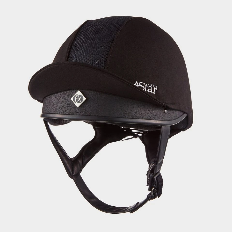 Junior 4Star Jockey Skull Black 3 Junior 4Star Jockey Skull Black